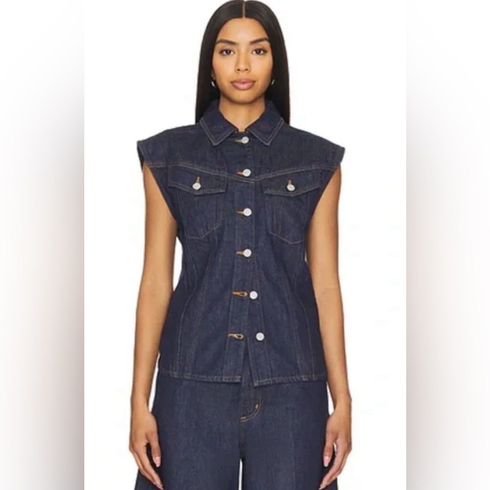 Agolde Evan Denim Vest Women’s Small
